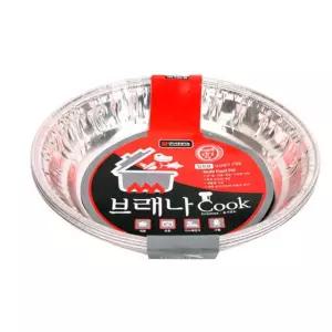 브래나 직화냄비 원형 일회용 캠핑 야외용 라면 은박