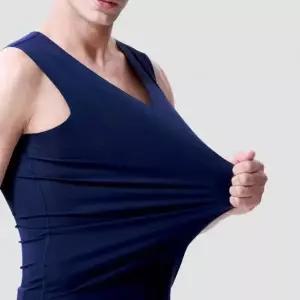 무봉제 아이스 쿨 런닝 나시 심리스