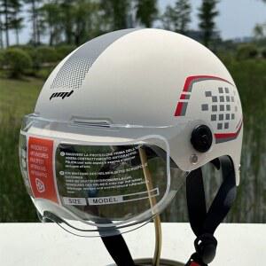 빅사이즈 여름용 반모 헬멧 오토바이 스쿠터 하이바 배달용 경량