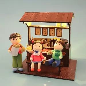 [셀러에이드]아이디몬 우드 DIY 포장마차