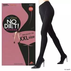 300D 기모 2XL 빅사이즈스타킹 타이즈 빅사이즈 스타킹 XXL 기모 겨울