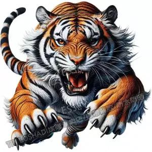 3D 포인트스티커 시트지 스크래치 스티커 차단 장식 자동차 호랑이