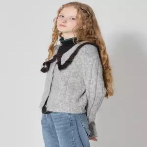 [오조크][패플단독] [오조크(OZOC)] 빅카라 앙고라 가디건 (택가격 109000원)