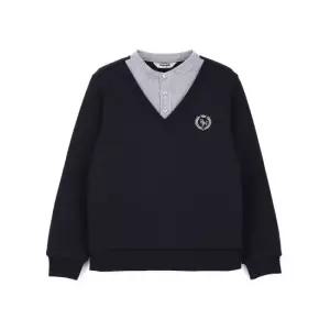 헨리넥셔츠레이어드맨투맨 R2611T105-T)