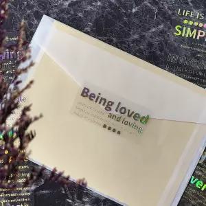 투명문구스티커 다이어리꾸미기 인테리어데코