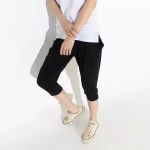 여자7부바지 여름바지 7부바지