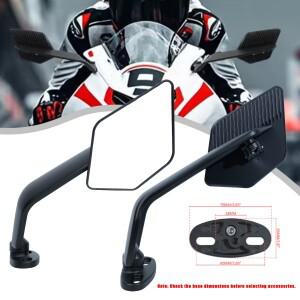 닌자 636 ZX-6R 미러 가와사키 액세서리 -2025 신형 바이크 오토바이 사이드