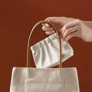 화장품파우치 267YSZ70 복주머니모양 한손오픈