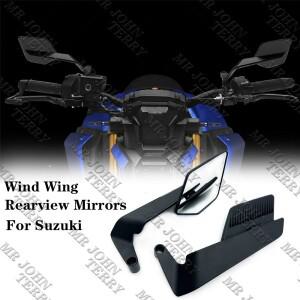 바이크 오토바이 액세서리 SUZUKI GSX-S1000 GSXS 1000  - 용 사이드 미러 윈드 윙 리어 뷰 반전