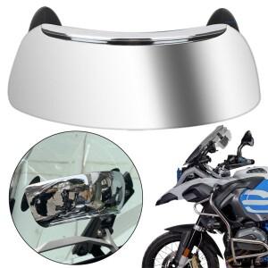 바이크 오토바이 전방 기어 바람막이 광각 백미러 넓은 시야각 사각지대 180도 반사 후진 거울