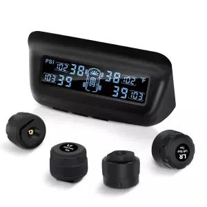 마솔 타이어 압력 모니터링 시스템 태양열 충전 및 자동 보정 기능이 있는 RV/트레일러 TPMS M13 LCD