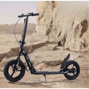 성인용 킥보드 커플 두발 수동 부부 이륜 어른 출퇴근 씽씽카