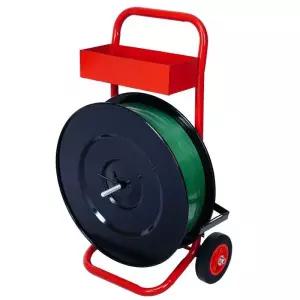 프리미엄 코드스트랩 밴딩기 거치대 밴드 PP 운반함 디스펜서 원형 튜브 두꺼운 대형 원판