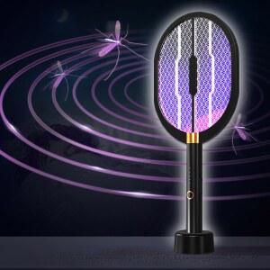 전기 모기채 P2 전자 퇴치기 파리채 충전식 캠핑 모기