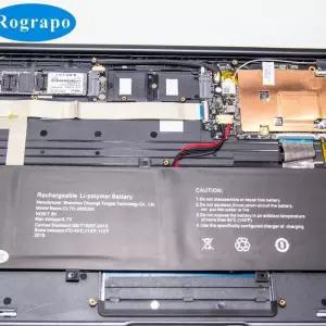 새로운 CLTD- 3585282  Chuwi LapBook Plus 15.6 CWI539 7.6V 5 와이어 플러그용 노트북 배터리
