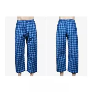 파자마 특면 체크 잠옷 빅사이즈 남성 CP 9부 0635es [fBB092E]