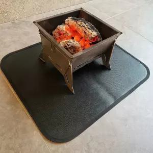 캠핑 방염포 방염매트 보관파우치 포함