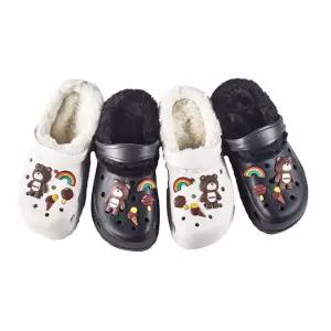 학생 털안감 커플 슬리퍼 샌들 사무실 베네핏2 방한 남녀 공용 [fFKMRVB]