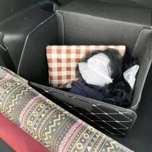 [CAR] 중형 차량용 트렁크정리함 가죽커버