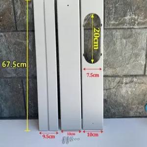 이동식 배기 에어컨 자바라 냉풍 창문틀 덕트