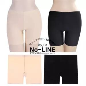 [하프클럽/마이핏] 여성 심리스 노라인 사각팬티 드로즈 네모팬티 팬티속바지 빅사이즈팬티
