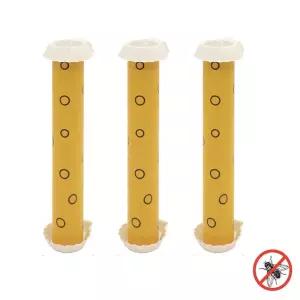 파리제로 퇴치기 초트랩 찍찍이 제거 왕 벌레 모기 끈끈이 3개 [fC92F09]