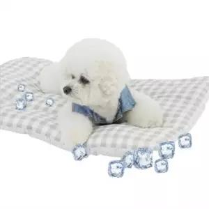 [반려] 강아지 방수 여름 쿠션 그레이 중형 1P 고양이 방석