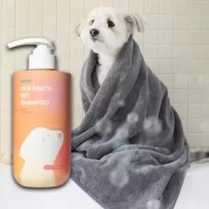 [반려] 강아지 순한 1P 목욕 셀프 윤기 샴푸 딥클렌징 500ml