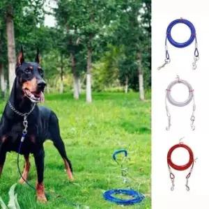 [반려] 대형견 리드줄 와이어 목줄 10m 산책줄