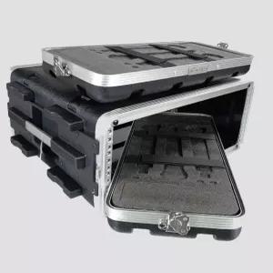 믹서랙 케이스 음향 장비 수납함 콘솔 운반 무대 이동식