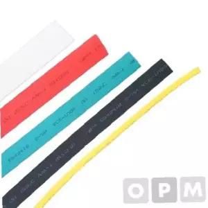 수축튜브 (롤50M~200M) 2mmx100M 흑색