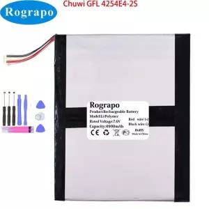Chuwi 4254E4-2S 노트북 태블릿 PC 배터리  10 핀 7 와이어 플러그 7.6V 4900mAh