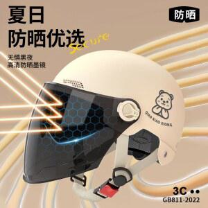 오토바이헬멧 남녀공용 페이스 여름 소두 레트로 핸즈프리 안전 원사이즈 다양한 BLD