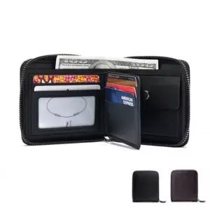 지퍼 통큰 여성 동전 지갑 반지갑 남녀캐주얼 콤팩트 남성반지갑