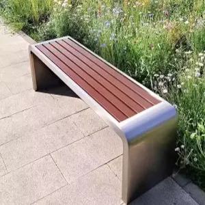 공원의자 평벤치 테라스 야외 스텐 벤치 등벤치 카페