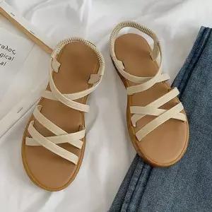 여름 여성 샌들 스트랩 힐 샌들 통굽 여성 여름 슈즈 샌들쪼리 스트랩샌들