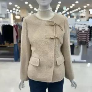 [하프클럽/숲]SOUP sh06 겨울 출근룩하객룩 부클 모직자켓 ABAJKQ4