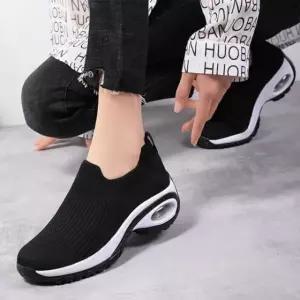 에어 쿠션 여성 운동화 런닝 워킹화 데일리 경량 신발 슬립온 키높이