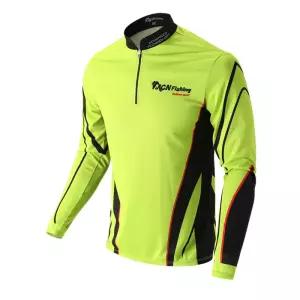 MCN 인라이븐 그린 낚시복 기능성 긴팔 긴팔져지 남성스판티