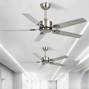 실링팬 업소용 스테인리스 식당 대형천장팬 리모컨 저소음 슬림 산업용