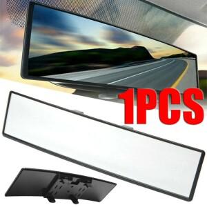 범용 눈부심 방지 광각 볼록 후방 거울 차량 내부 보기   좌석 관찰 블루 선바이저 고글 안전용