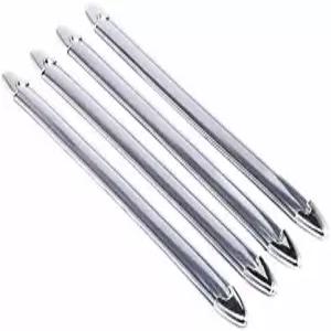 크롬 오토 전면 후방 자동 접착 범퍼 프로텍터 코너 가드 스크래치 스티커 실버