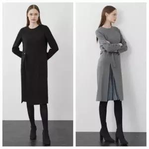 [하프클럽/올리비아로렌]올리비아로렌 MG01 벨티드 플리츠 원피스 VOCOA3W9121