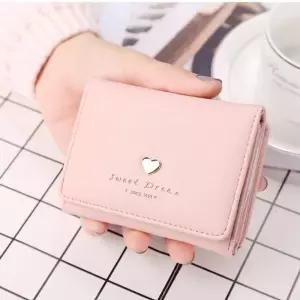 귀여운 대학생 여대생 여학생 하트 큐 반지갑 GSX6+8icg