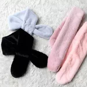 BS 라운드 밍크목도리/겨울/머플러/밍크/털목도리