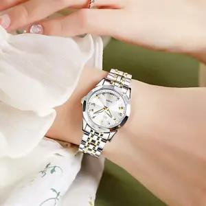 [백스테이]B1003WC 2TYPE 스테인리스 럭셔리 고급 메탈 여자시계