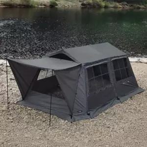 카즈미 캐빈형 차콜 캠핑 텐트 캠핑텐트 카즈미텐트 오스카하우스 쉘터텐트 장박텐트
