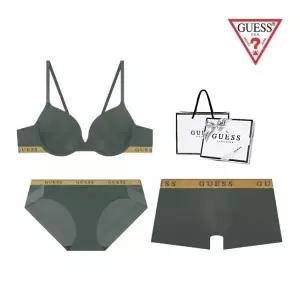 게스 언더웨어 (선물포장) 골드밴드 커플속옷세트 BRBPDR741DGR 2160425