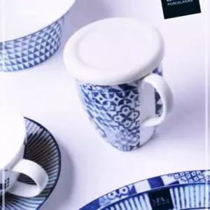 스팔 북유럽 뚜껑 카페 머그잔 사무실 학교 관공서 24EWBCC978