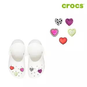 [크록스]하트 장식 지비츠 5개 세트 10014114_CA